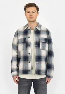 Куртка с карманом dpmcheck, легкая куртка Denim Project, Check White