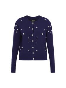Usha BLACK LABEL Женский кардиган темно-синего цвета