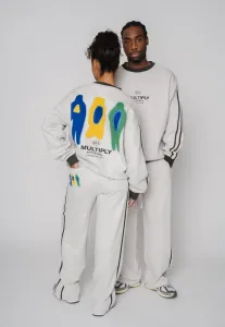 Спортивные штаны-джоггеры большого размера с инфракрасным покрытием Multiply Apparel, Glacier Gray