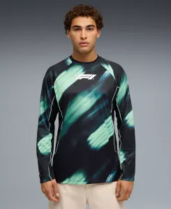 Мужская футболка с длинным рукавом F1 Lifestyle Racing Puma, черный