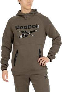 Мужская толстовка с капюшоном Reebok с логотипом