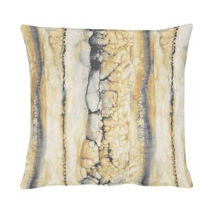 Наволочка Apelt Opal, серый/желтый - 59 x 59 см