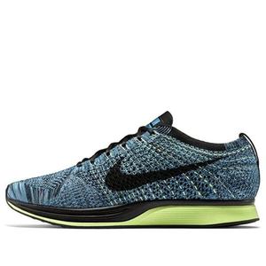 Кроссовки flyknit racer Nike, синий