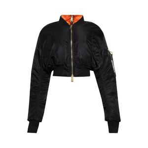 Куртка Vetements Fitted Double Zip Bomber Jacket, Black