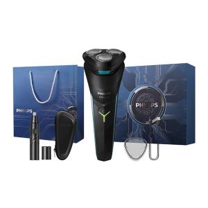 S1000 усовершенствованная поворотная электробритва для мытья всего тела быстрое часовое зарядка S1113 подарочный набор PHILIPS