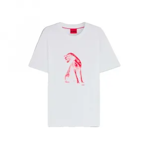 Футболка HUGO Didug 10258299, белый