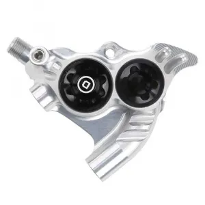 Суппорт дискового тормоза Hope RX4+ Flat Mount+20 160 mm Rear, серебряный