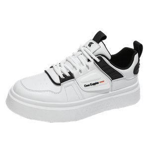 Нескользящие и износостойкие дышащие низкие повседневные туфли для мужчин BOLE, Black