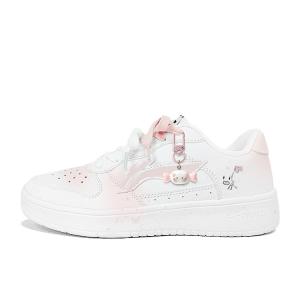 Мужские низкие скейтбордные кроссовки LiNing для понтонных лодок с противоскользящим и износостойким покрытием., белый