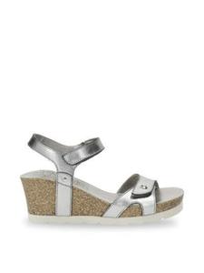 PANAMA JACK Туфли на шнуровке серебристого цвета