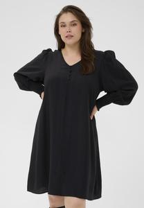 Платье Kaffe Curve Day dress, Black Deep/Mottled Black