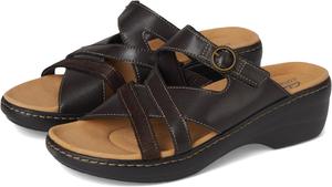 Сандалии Clarks Merliah Holly, цвет Dark Brown Leather