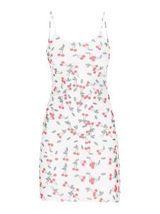 Платье до колена myMo, цвет white multicolor