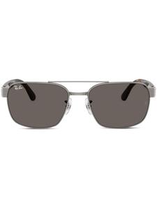 Солнцезащитные очки с логотипом Ray-Ban, серебряный