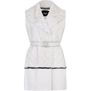 FENDI Женские жилеты белый