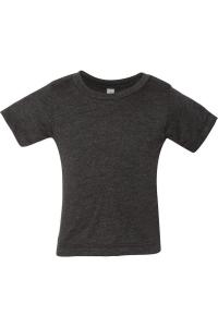 BELLA + CANVAS Детская футболка из трикотажа, черный