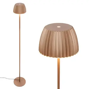 Светильник LED напольный LOCA 1625017 Briloner Leuchten, коричневый