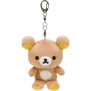 San X Rilakkuma, Bear Brother SS, сидячая поза, куклы-брелоки плюшевый кулон, высота 11см SAN-X