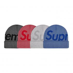 Берет унисекс разноцветный Supreme, синий