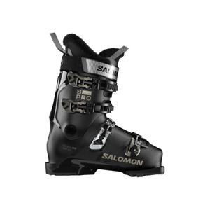 Горнолыжные ботинки SALOMON S/PRO DELTA Flex 80 - черный / черный / светло-бронзовый металлик