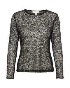 SOAKED IN LUXURY Блузка 'SLAdea' в черном цвете