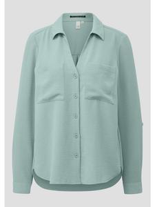 Блузка 6215_пастельно-бирюзового цвета QS