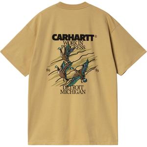 Футболка с коротким рукавом Ducks Carhartt WIP, хаки