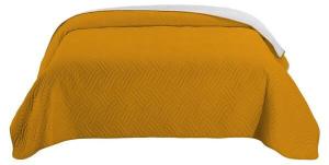 Покрывало wometo Microfaser Bi-Color, 170x210 см, желтый