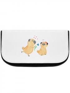 Косметичка Mr & Mrs Panda Mops Verliebt ohne Spruch, белый