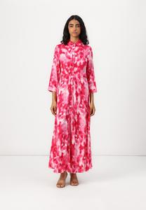 Платье макси SAVANNA LONG SHIRT DRESS - Shirt dress YAS, розовый
