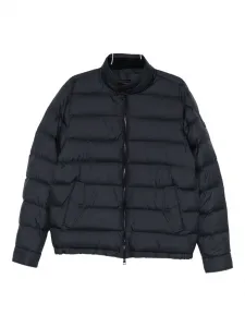 Стеганая куртка на молнии Moncler, синий