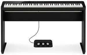 Сценическое пианино Casio PX-S5000-K с 88 клавишами, стойкой и педалью