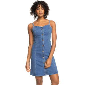 Джинсовое платье для танцев Roxy, цвет Medium Blue