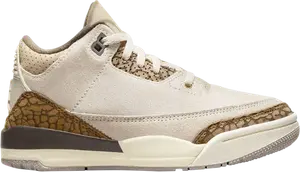 Кроссовки Air Jordan 3 Retro PS 'Palomino', кремовый