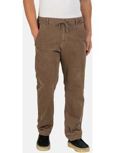 Брюки из ткани "Reflex Loose Chino" зеленого цвета Reell