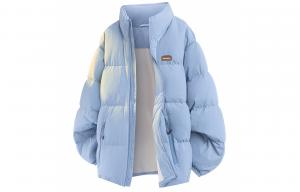 Пуховик Unisex Stand Collar Thickened WARRIOR, синий