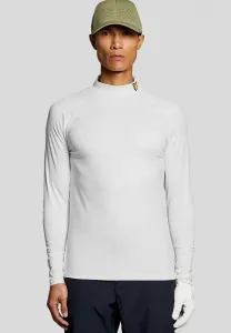 Футболка с длинными рукавами из технологичной ткани Lyle & Scott, White