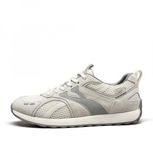 Низкие повседневные туфли мужские YEARCON, White/Gray