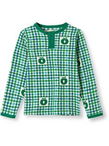 Småfolk Футболка с длинными рукавами "Вагенер" зеленого цвета