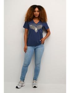 Футболка CUgith свободного кроя в цвете Dress Blue CULTURE