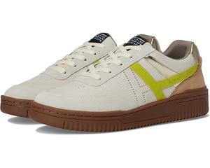 Кроссовки AllSaints Vix Suede Sneaker, цвет White/Brown/Green