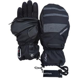 Vallerret Skadi Zipper Mitt PSP Gloves (Black, Large) 24SKD-BK-L