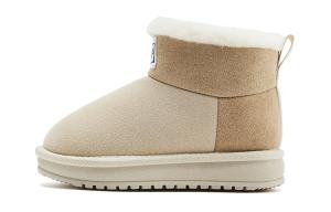 Детские утепленные ботинки Kids B.Duck, бежевый/хаки