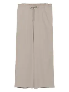 Брюки широкого кроя James Perse, зеленый