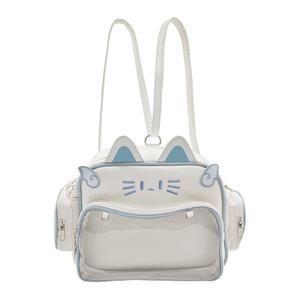 Рюкзак Ita Bag среднего размера женский белый/черный/сиамский/саньхуа кошка UNITE STAR, кошка трех цветов