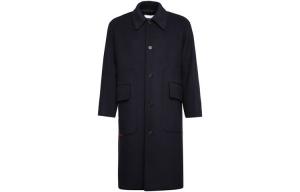 MSGM Черное мужское пальто, Black