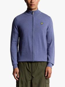Джемпер с застежкой-молнией из смесовой ламы Lyle & Scott