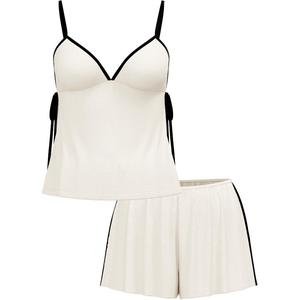 Victoria's Secret Пижамный комплект женский кокосовый белый