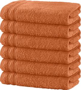Полотенце для ванной Erwin Müller 6er Pack Heidelberg, цвет terra