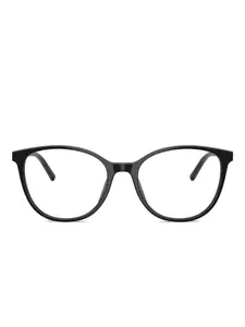 Очки в круглой оправе Dolce & Gabbana Eyewear, черный